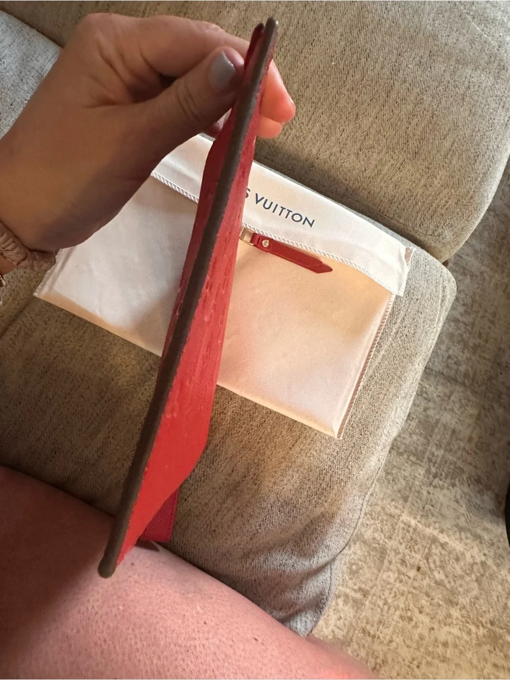 Unlisted sleek wristlet